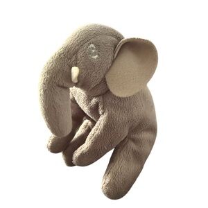 Ikea Plush Djungelskog Baby Elephant Toy Gray Stuffed Animal 5" Small